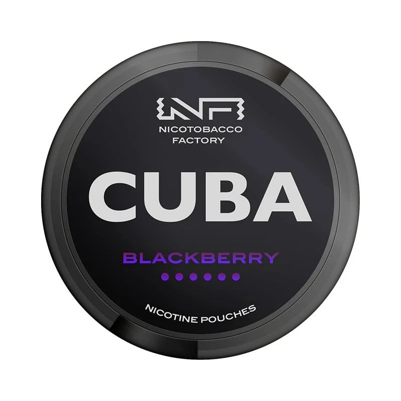 Cuba Black BlackBerry 43mg/pouch