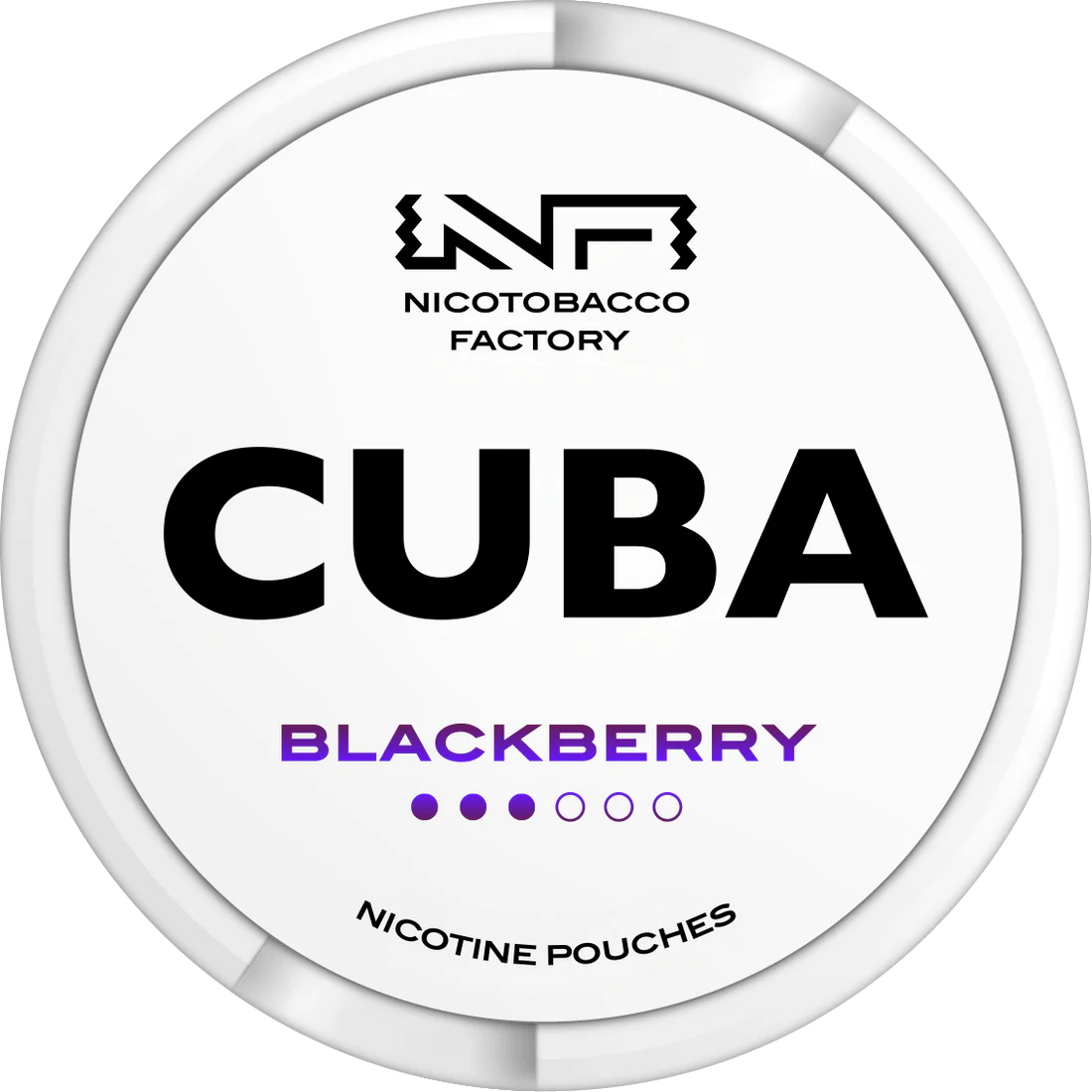 Cuba White BlackBerry 10.4mg/pouch