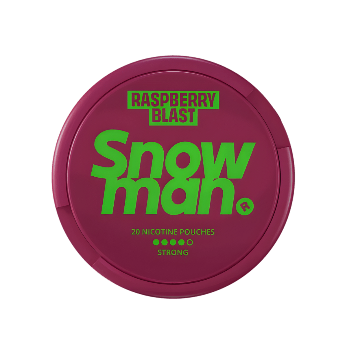 Snow Man Raspberry Blast Strong