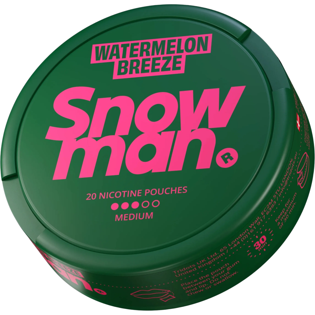 SnowMan Watermelon Breeze 9mg