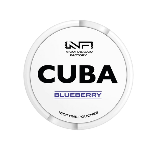 Cuba White Blueberry 16mg
