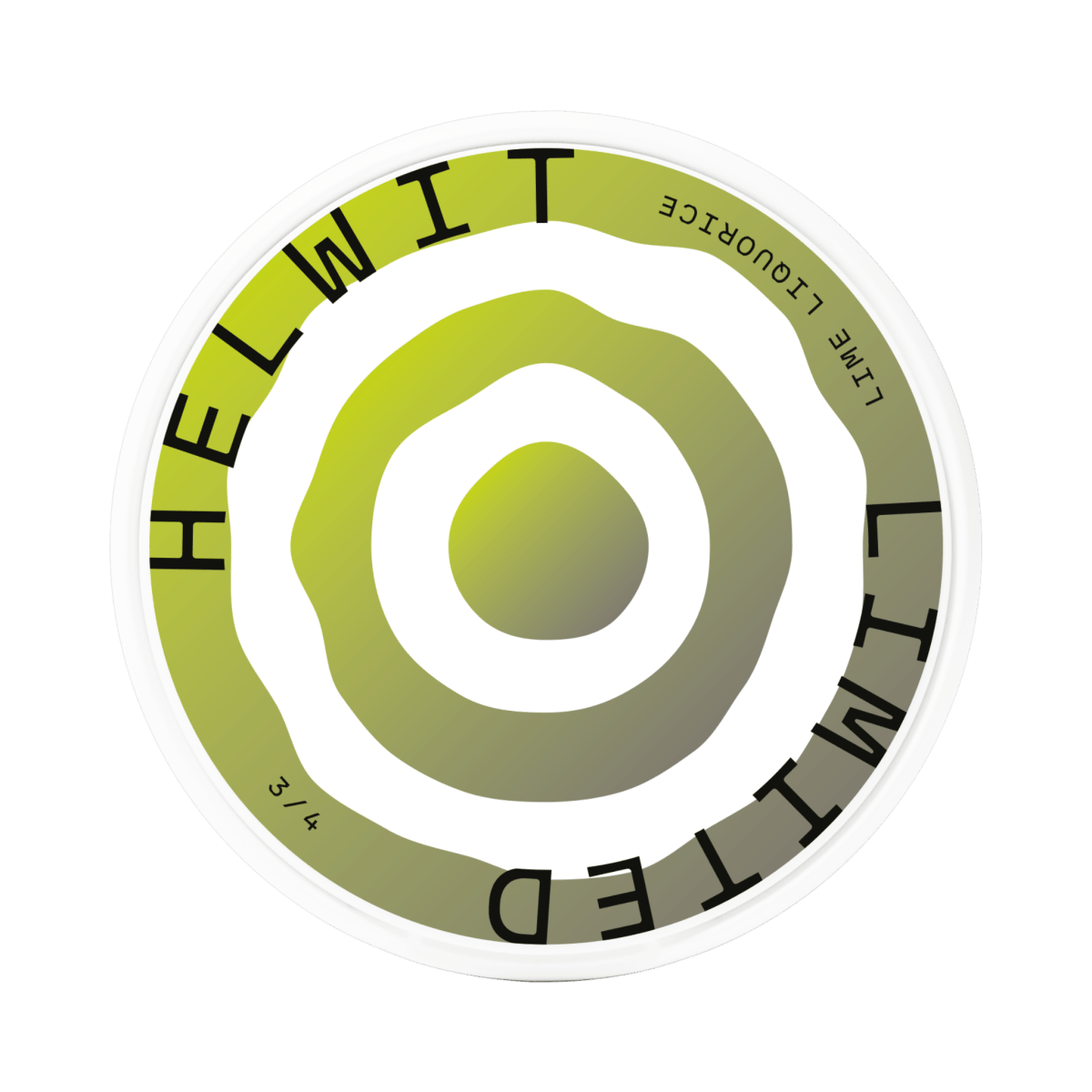 Helwit Lime/Liquorice - Limited Edition