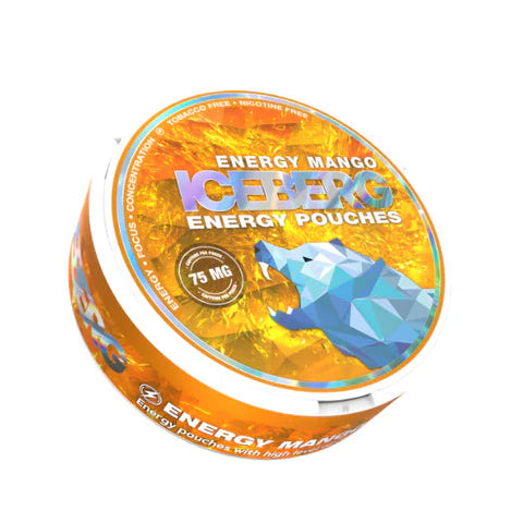 Iceberg Energy Mango Caffeine Pouches 75mg