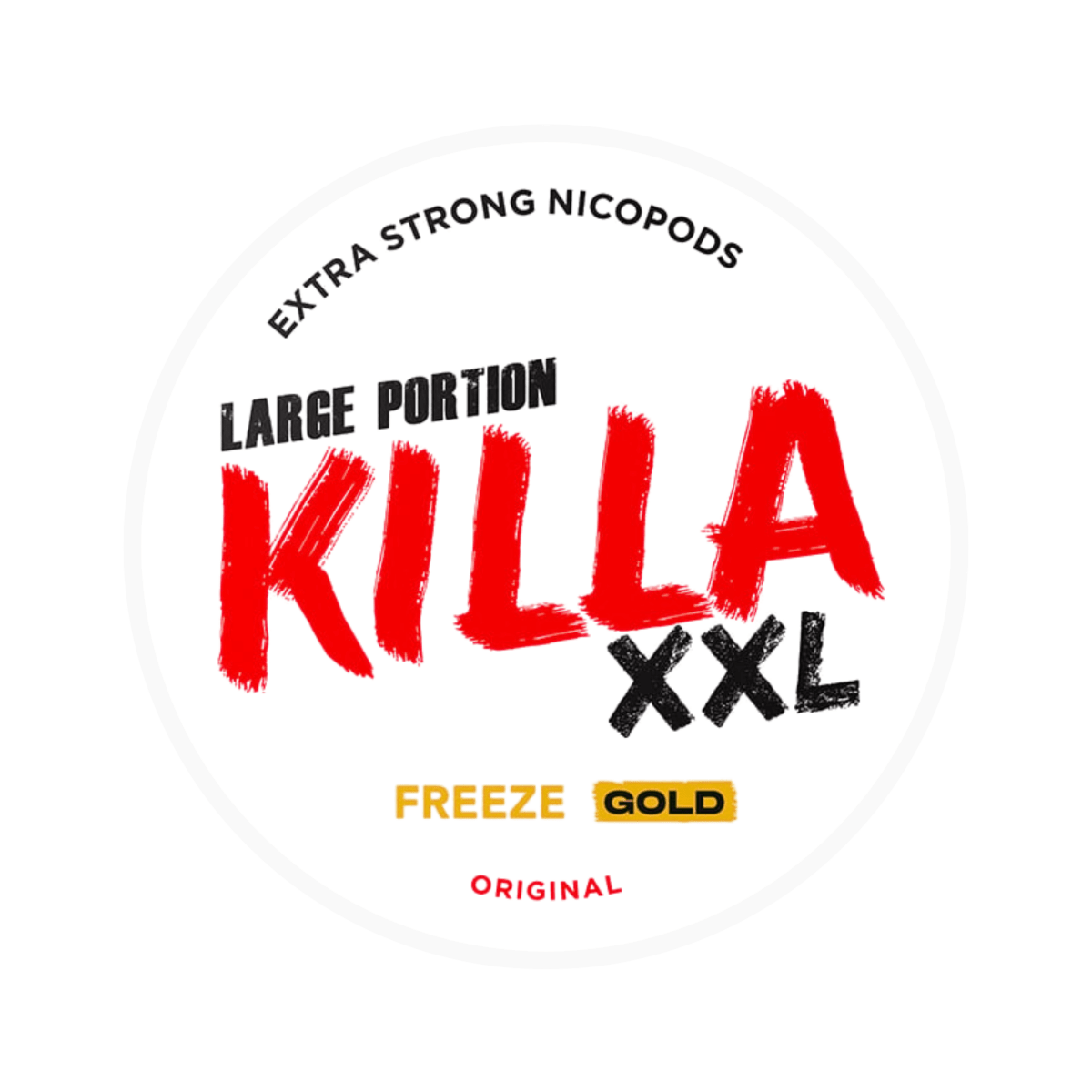 KILLA XXL Large Portion Freeze Gold