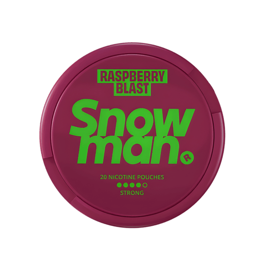 Snow Man Raspberry Blast Strong
