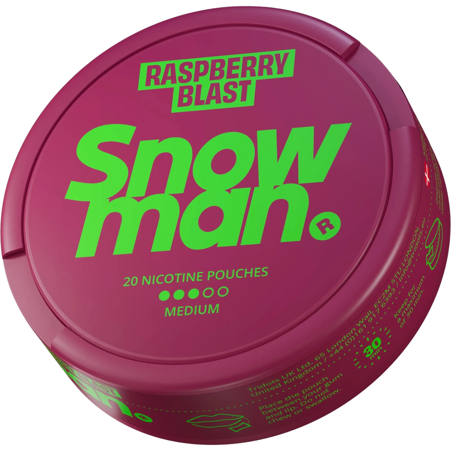 SnowMan RaspBerry Blast 9mg