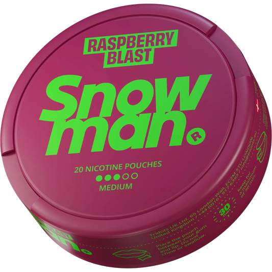 SnowMan RaspBerry Blast 9mg