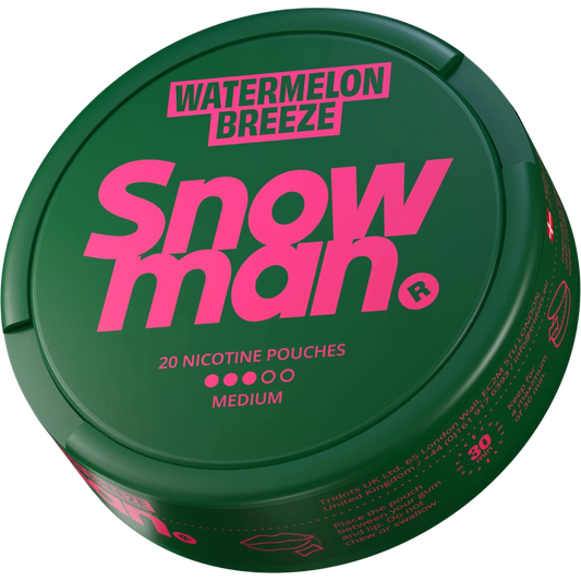 SnowMan Watermelon Breeze 9mg